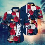 NFL New England Patriots Flower Hawaii Shirt For Fans, Summer Football Shirts Gift