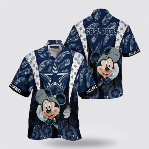 Dallas Cowboys Nfl Mickey Mouse Hawaiian Shirt For Fans
