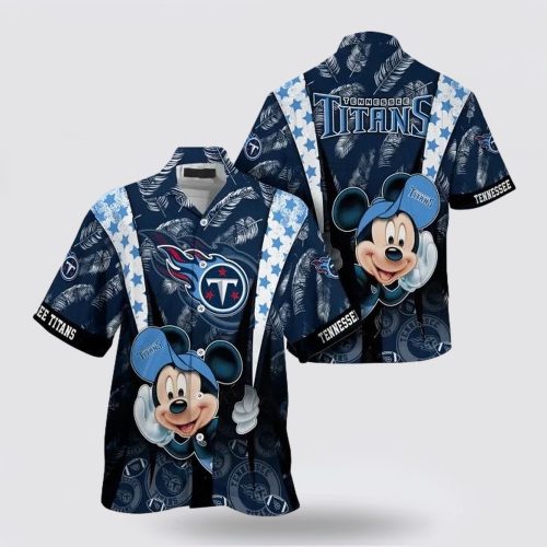 Tennessee Titans Nfl Mickey Mouse Hawaiian Shirt For Fans