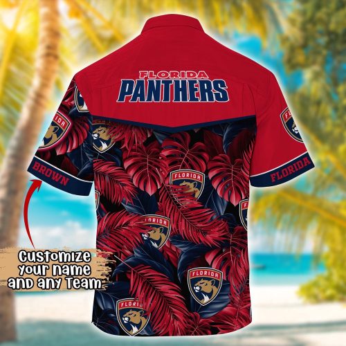 Custom NHL Florida Panthers Summer Hawaii Football Shirt – Personalized Jerseys