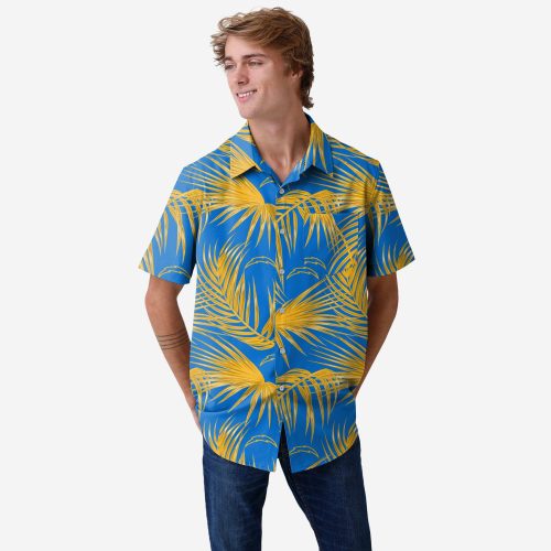 Los Angeles Chargers Hawaiian Button Up Shirt