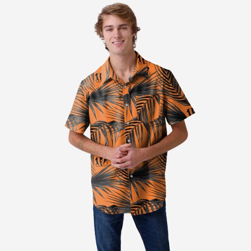 Cincinnati Bengals Hawaiian Button Up Shirt