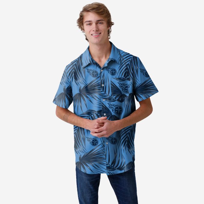 Tennessee Titans Hawaiian Button Up Shirt