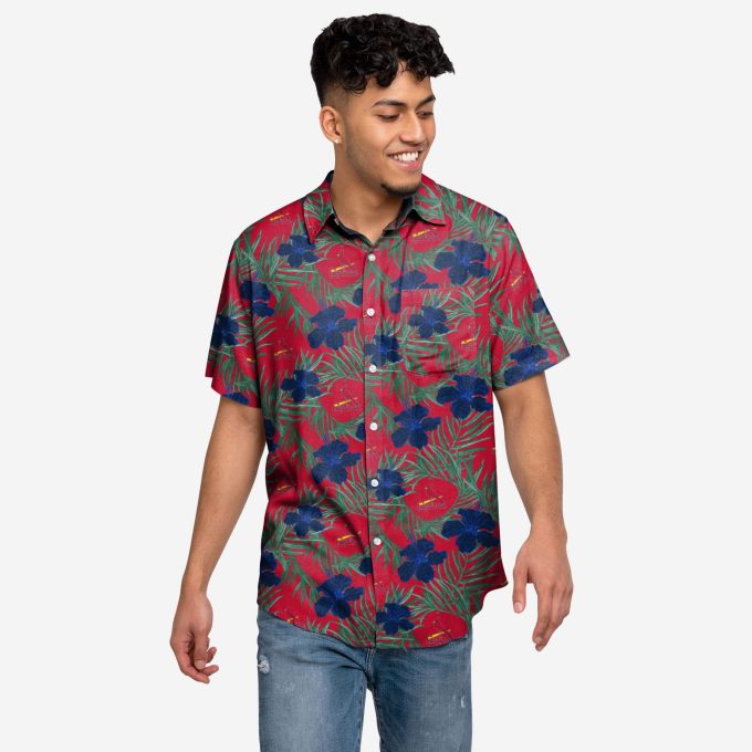 St Louis Cardinals Hibiscus Button Up Shirt – Official MLB Merchandise