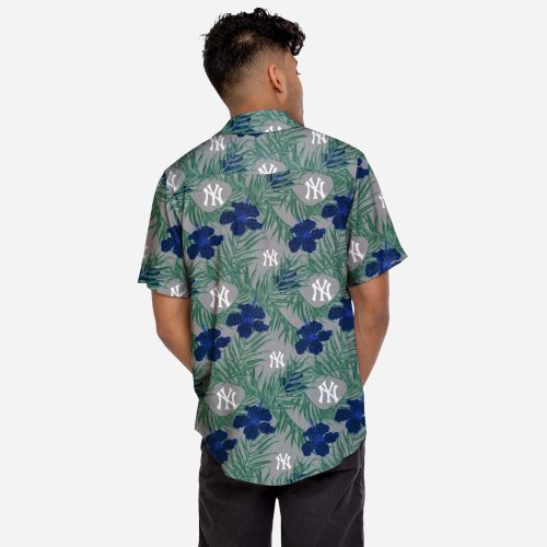 New York Yankees Hibiscus Button Up Shirt – Official MLB Merchandise