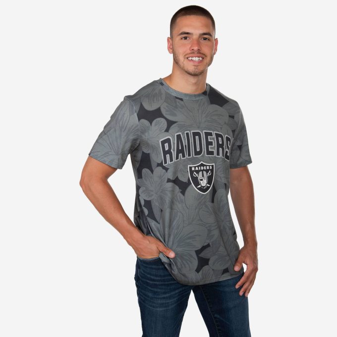 Las Vegas Raiders Hibiscus TShirt