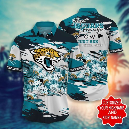 Jacksonville Jaguars pesonalized Hawaii Shirt Short Style Hot Trending Summer