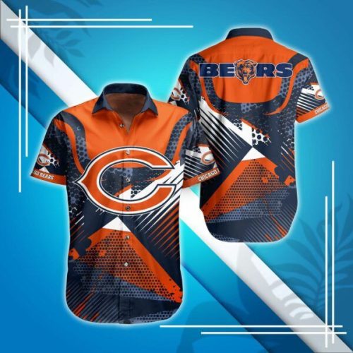 Nfl Chicago Bears Hawaiian Shirt Short Top Trending Summer