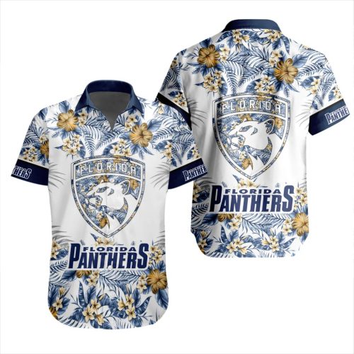 NHL Florida Panthers Hawaiian Button Shirt ST2301 – Special Design for Fans