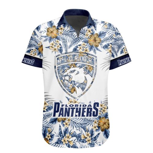 NHL Florida Panthers Hawaiian Button Shirt ST2301 – Special Design for Fans