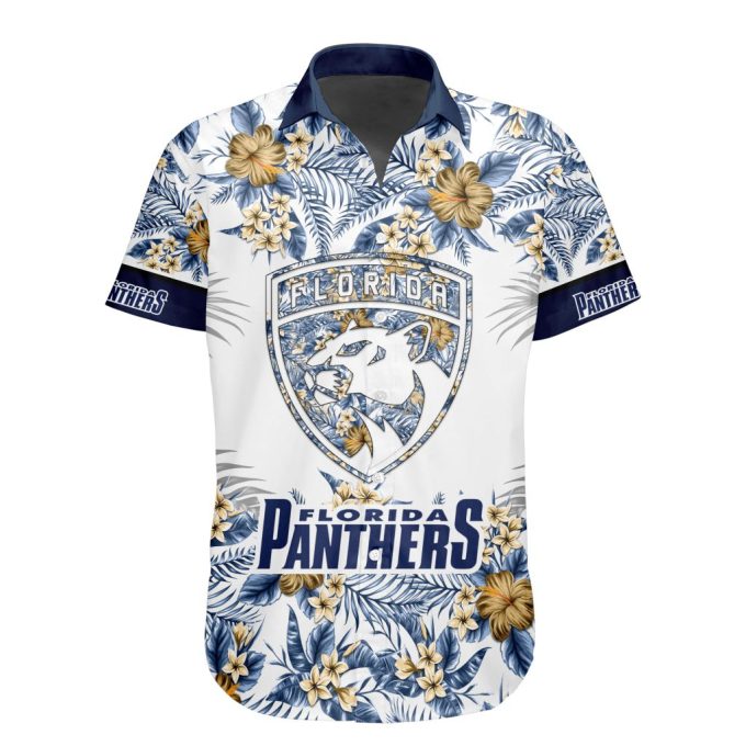 NHL Florida Panthers Hawaiian Button Shirt ST2301 – Special Design for Fans