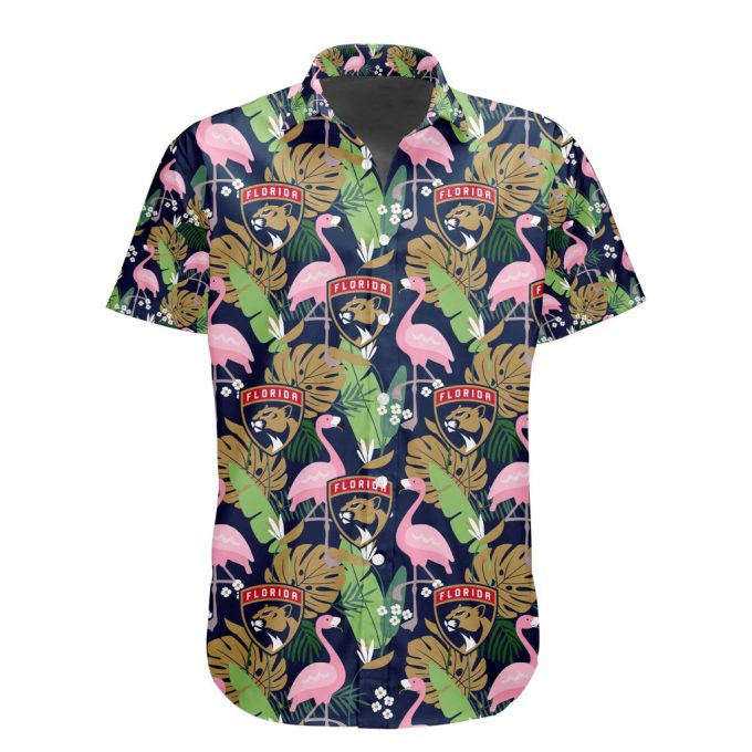 Florida Panthers Hawaiian Button Shirt – NHL Special Design ST2302