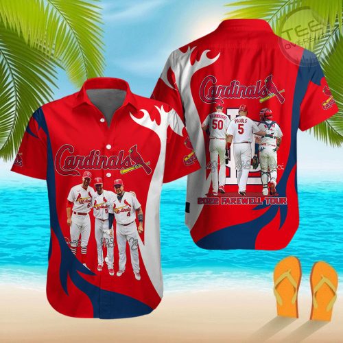 St Louis Cardinals Hawaiian Shirt – Official MLB Merchandise