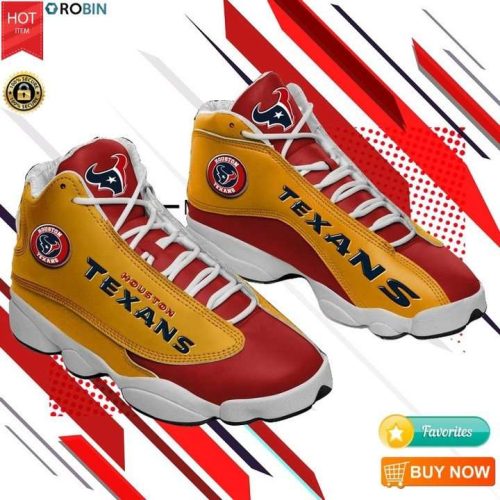 Houston Texans Sneakers Jordan 13 Shoes For Men Women