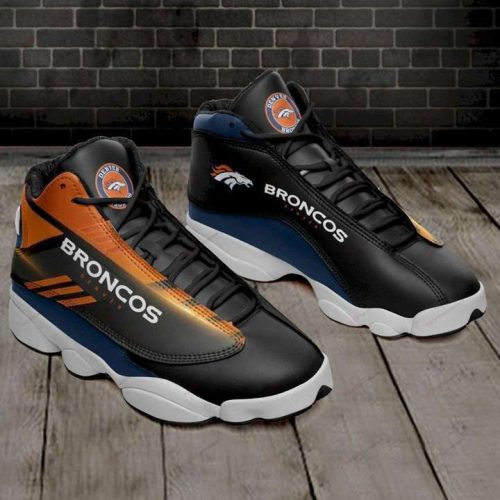 Denver Broncos Nfl Team Jordan 13 Sneakers Sport Shoes 1 For Men Women