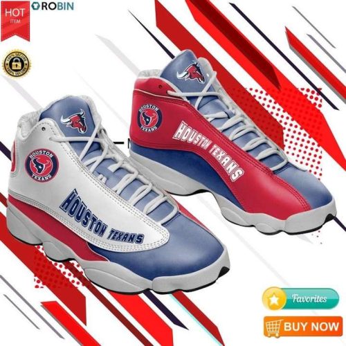 Houston Texans Team Football Team Sneakers Jordan 13 Shoes For Men Women