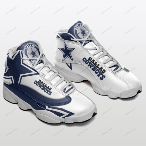 Dallas Cowboys Nfl Team Air Jordan 13 Sneakers Sport Shoes For Men Women