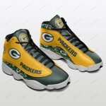 Green Bay Packers Air Jordan 13 Sneakers Sport Shoes For Men Women