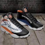 Denver Broncos Nfl Team Jordan 13 Sneakers Sport Shoes For Men Women