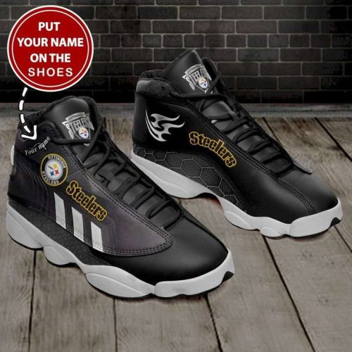 Pittsburgh Steelers Jordan 13 Sneakers Personalized Sport Shoes For Men Women