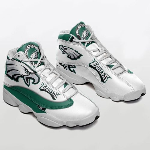 Philadelphia Eagles Football Jordan 13 Sneakers Gift Shoes For Men Women
