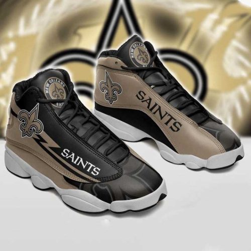 Nfl New Orleans Saints Air Jordan 13 Shoes For Men Women