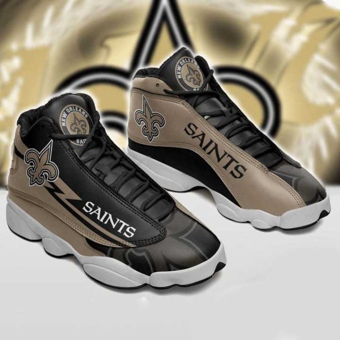 Nfl New Orleans Saints Air Jordan 13 Shoes For Men Women