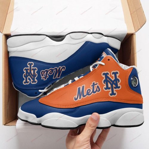 New York Mets Air Jordan 13 Sneakers Sport Shoes For Men Women- Unisex Shoes Gift