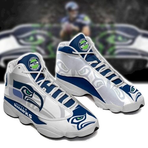 Nfl Seattle Seahawks Air Jordan 13 Sneakers Sport Shoes For Men Women