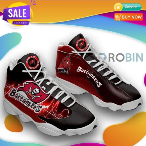 Tampa Bay Buccaneers Air Jordan 13 Shoes Football Sneakers For Men Women