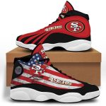 San Francisco 49ers Air Jordan 13 Custom Sneakers Sport Shoes For Men Women