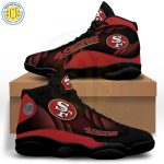 San Francisco 49ers J13 Sneakers Jordan 13 Shoes for Football Fan