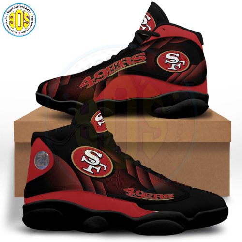 San Francisco 49ers J13 Sneakers Jordan 13 Shoes for Football Fan
