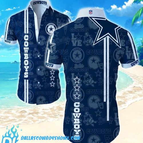 Dallas Cowboys Hawaiian Retro Shirt