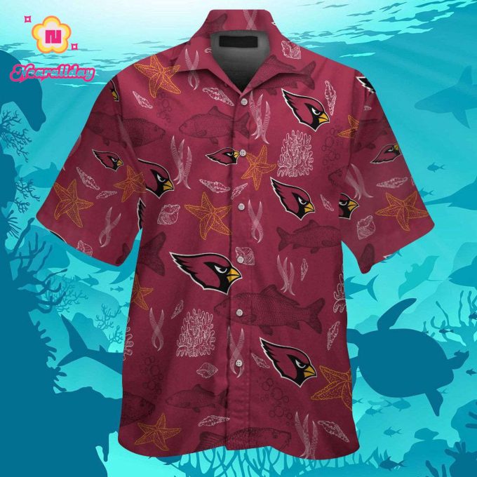 Arizona Cardinals Hawaiian Shirt Gift for Men Women #12