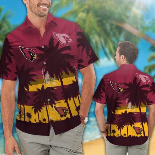 Arizona Cardinals Hawaiian Shirt Gift for Men Women #13