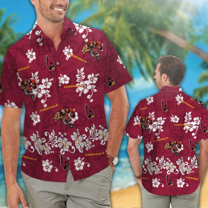 Arizona Cardinals Hawaiian Shirt Gift for Men Women #2