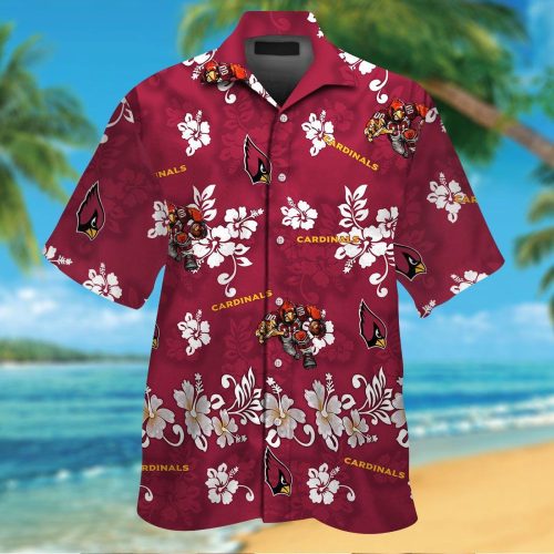 Arizona Cardinals Hawaiian Shirt Gift for Men Women #2