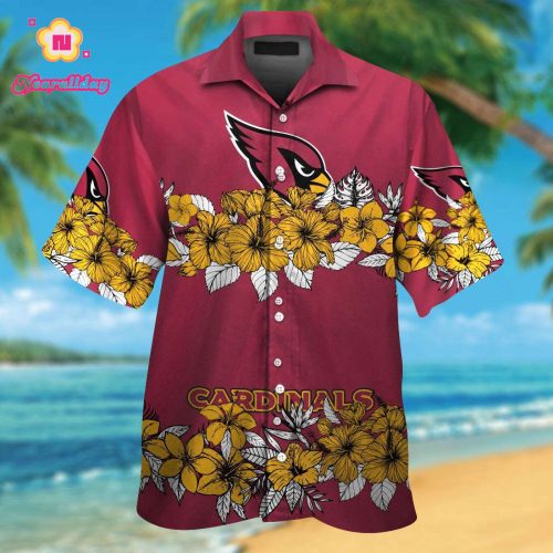 Arizona Cardinals Hawaiian Shirt Gift for Men Women #25