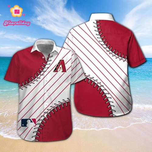 Arizona Diamondbacks Hawaiian Shirt #7 - Official MLB Merchandise