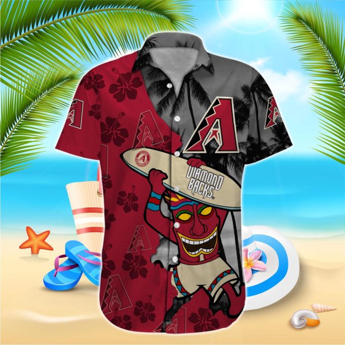 Arizona Diamondbacks MLB Hawaiian Shirt Custom Men Women Gift T-38175