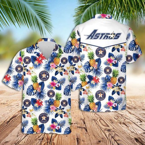Authentic Houston Astros Hawaiian Shirt with Pineapple – Limited Edition!