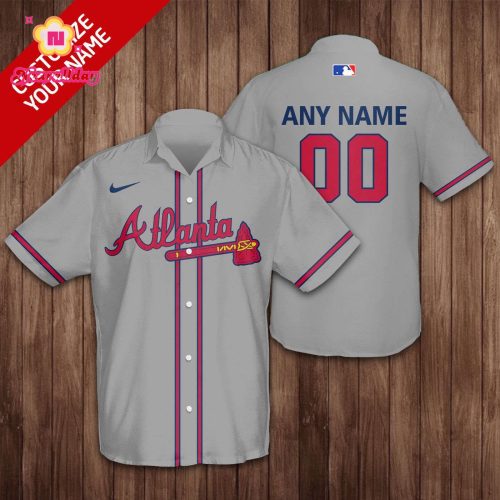 Authentic Atlanta Braves Hawaiian Shirt – Official MLB Merchandise
