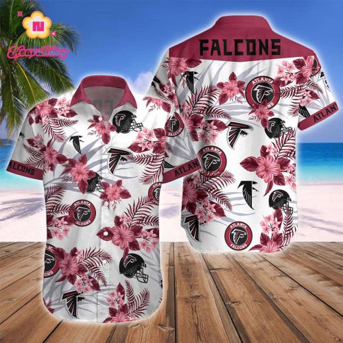 Atlanta FalconsNFL Floral Hawaii Shirt Gift