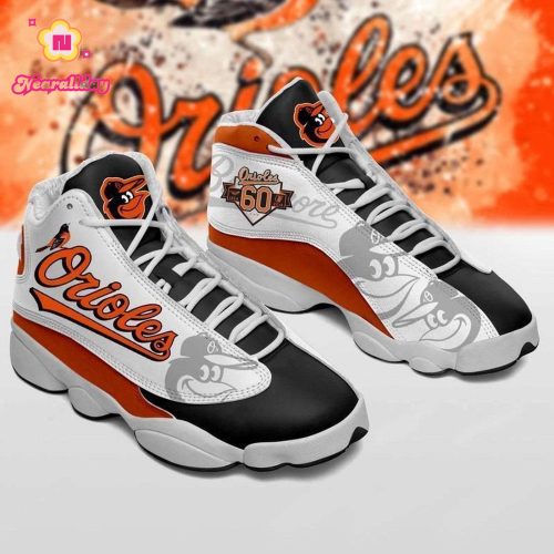 Baltimore Orioles 2 Jordan 13 Shoes G95- Unisex Shoes Gift- Unisex Shoes Gift