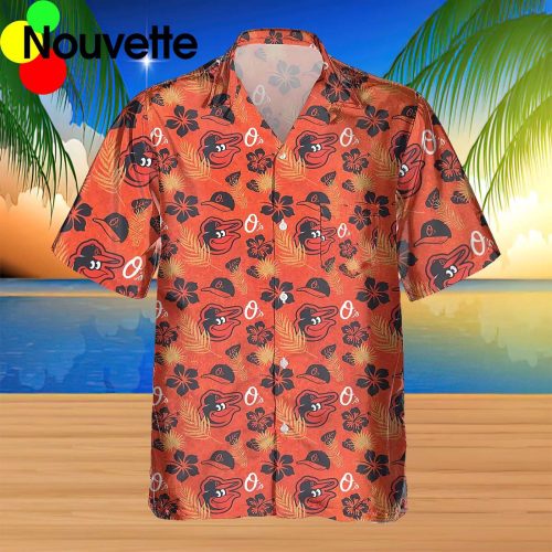 Baltimore Orioles Birdland Flower Hawaiian Shirt – Official MLB Gear