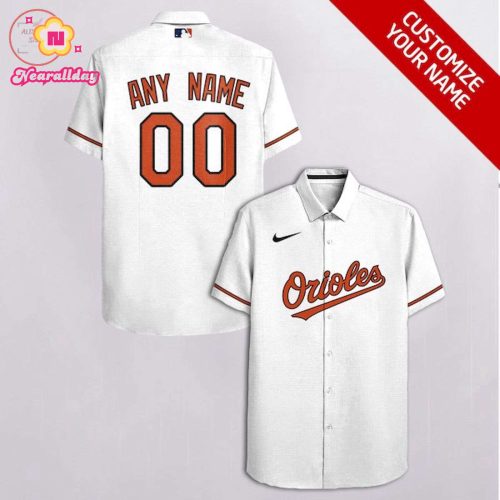 Custom Baltimore Orioles Hawaiian Shirt – Personalize Your Style!