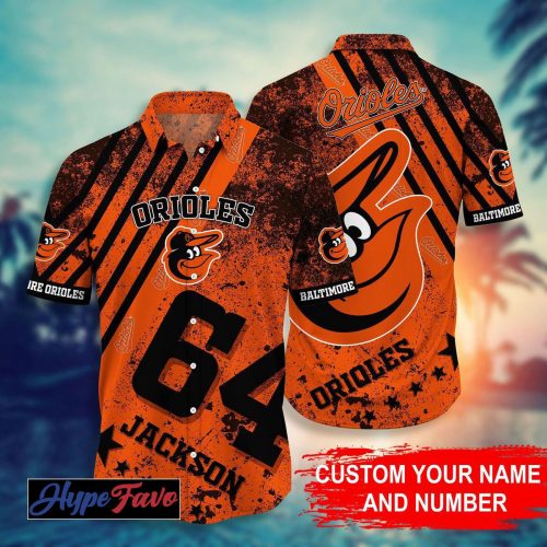 Custom Baltimore Orioles MLB Hawaiian Shirt – Personalized Fan Gear