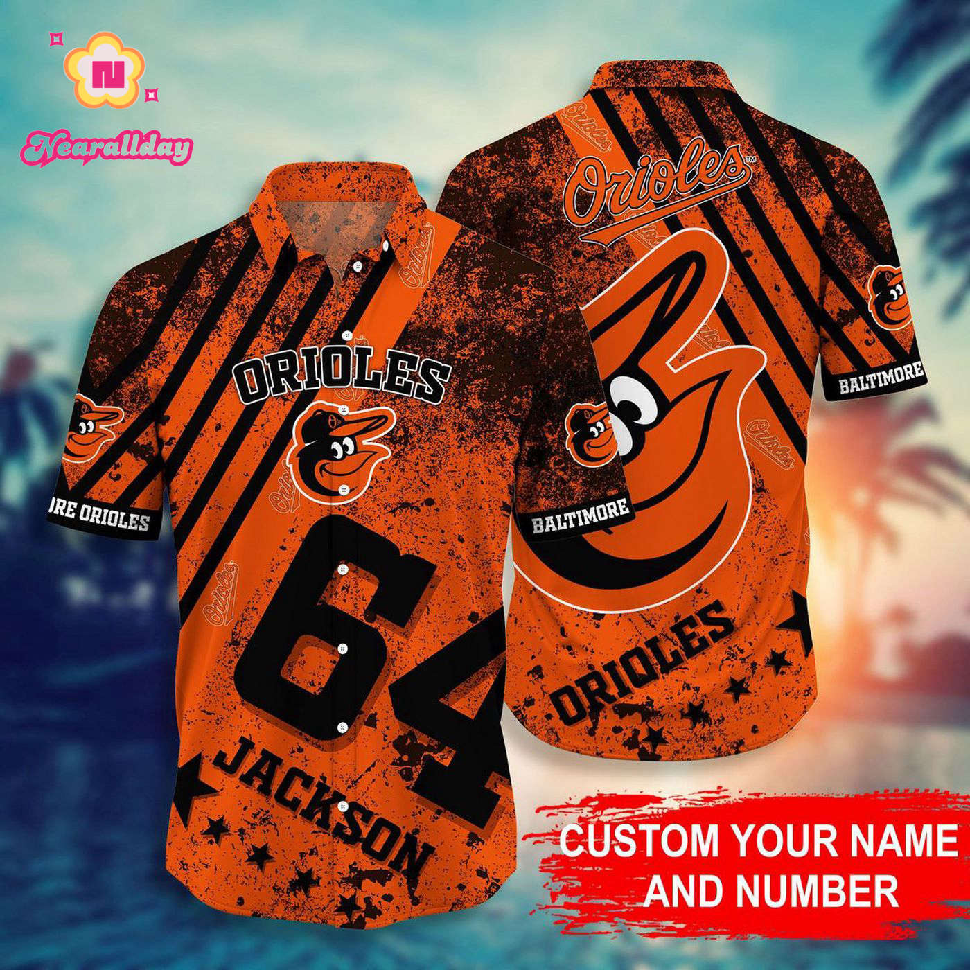 Baltimore Orioles MLB Personalized Hawaiian Shirt – Customized Baseball Fan Gear Baltimore Orioles MLB Personalized Hawaiian Shirt – Customized Baseball Fan Gear