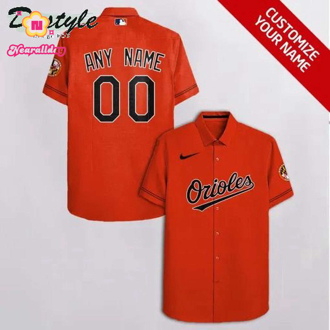 Customized Baltimore Orioles Red Hawaiian Shirt – Personalize Your Style Customized Baltimore Orioles Red Hawaiian Shirt – Personalize Your Style